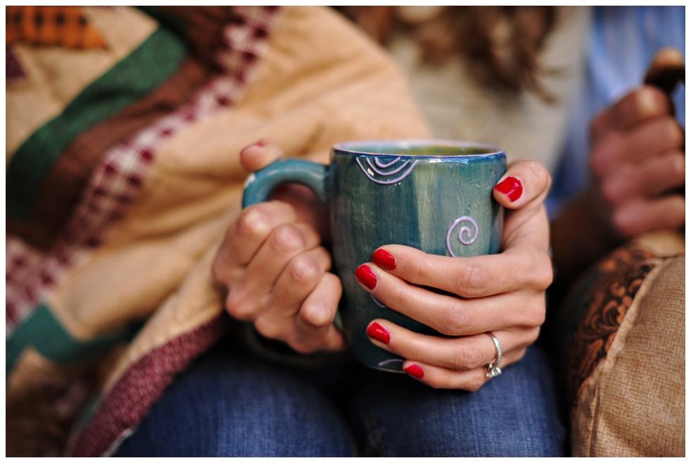 Cozy Romantic Cabin Engagement Photos, Julian Engagement Photos, Julian CA